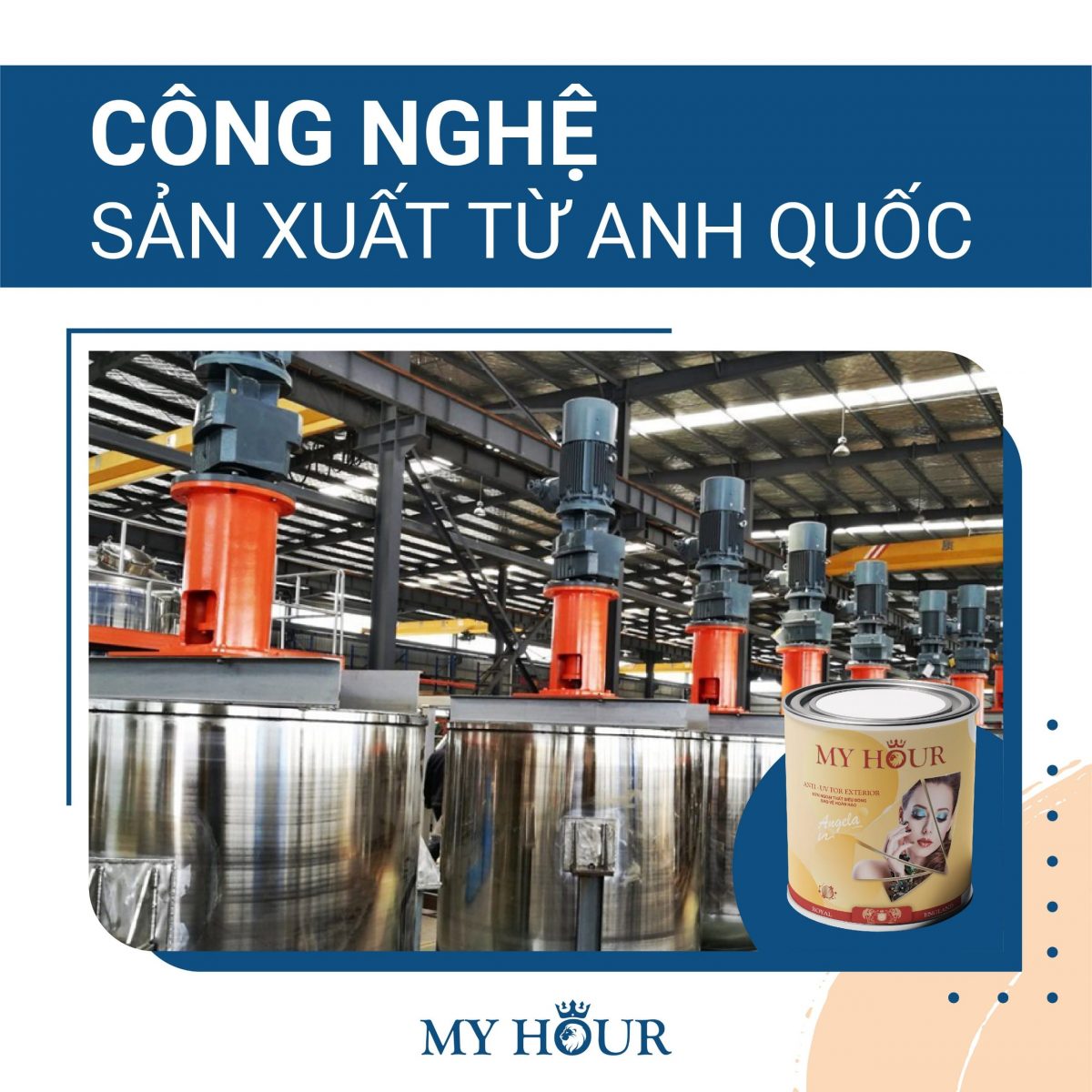 SƠN MY HOUR: THƯƠNG HIỆU ĐẲNG CẤP CHÂU ÂU: công nghệ sản xuất từ anh quốc